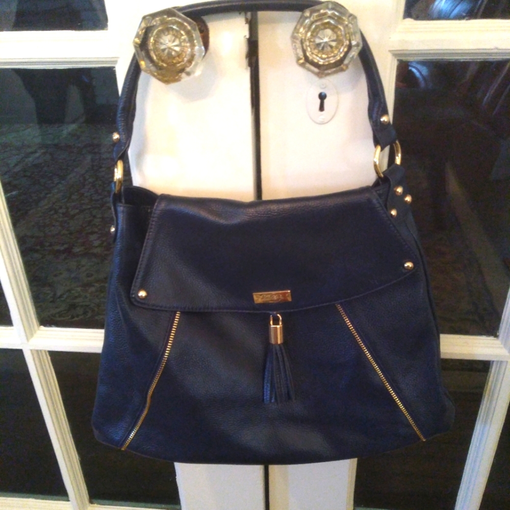 Onna Ehrlich pebble leather bag